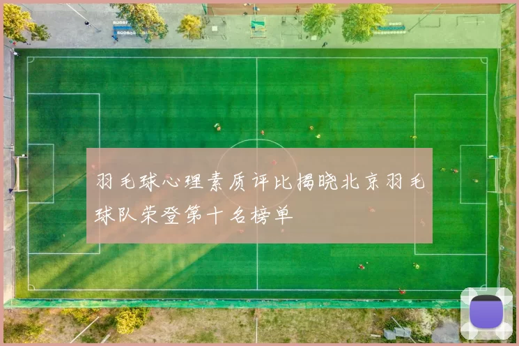 羽毛球心理素质评比揭晓北京羽毛球队荣登第十名榜单